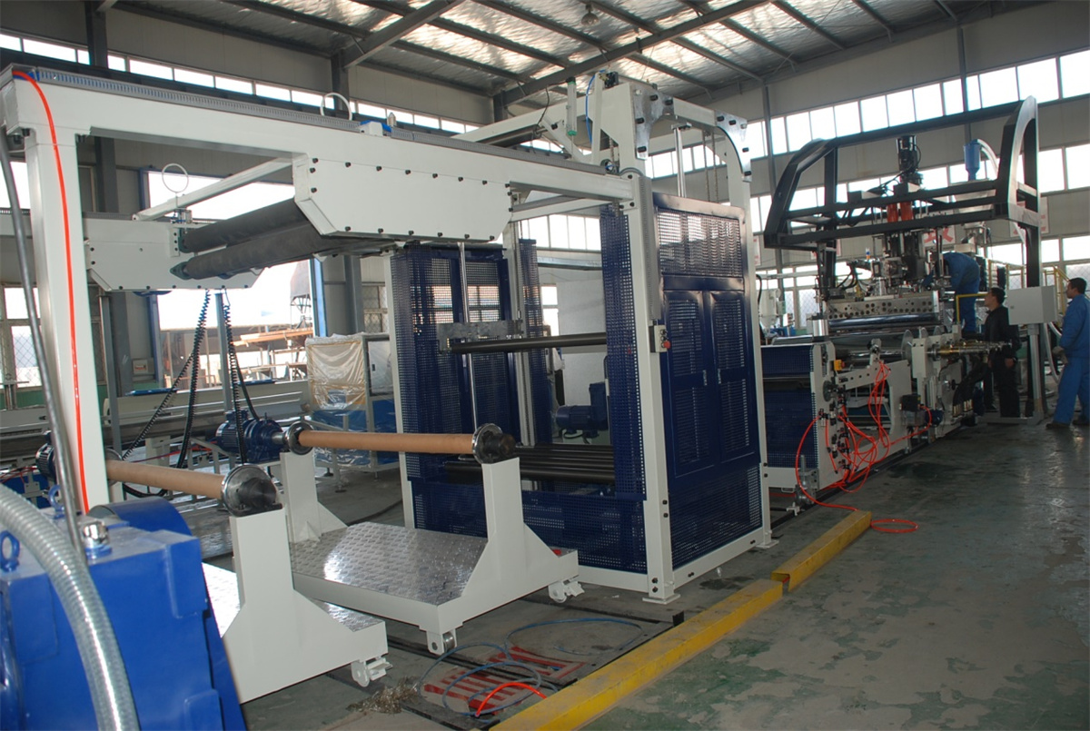 PE PP ABS Sheet ibhodi Extrusion Machine005