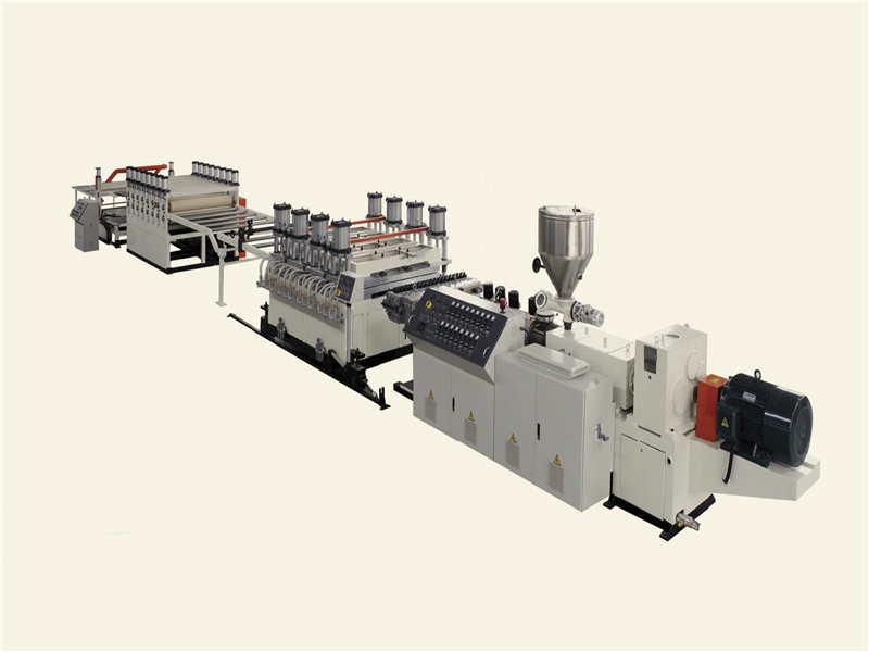 Mashiinka Bixinta ee PVC Pvc Foom Board Line Extrusion (1)