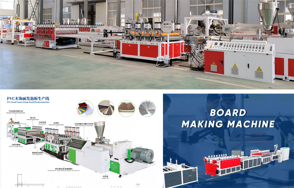 Co-extruded PVC Foam Board Extrusion Line04