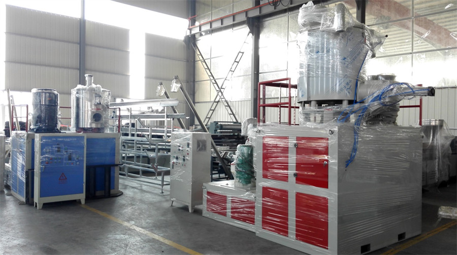 Ζεστή και κρύα πλαστική μηχανή ανάμειξης PVC3